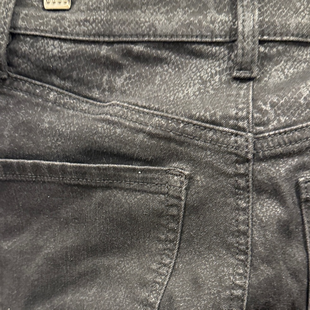 Dynamite Black snakeskin Denim Pants
